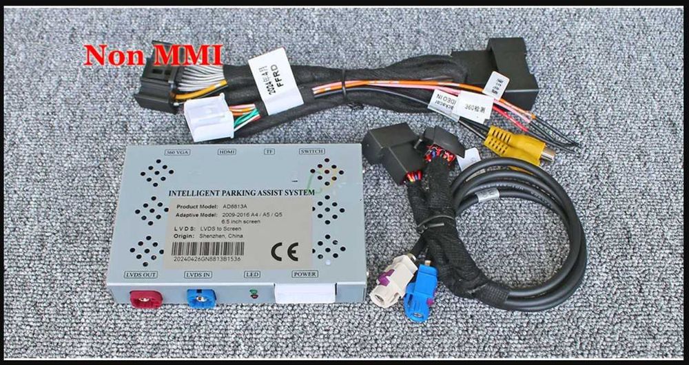 Sistem de parcare fata/spate pentru AUDI A4L, A5, Q5 2009/2016 NON MMI