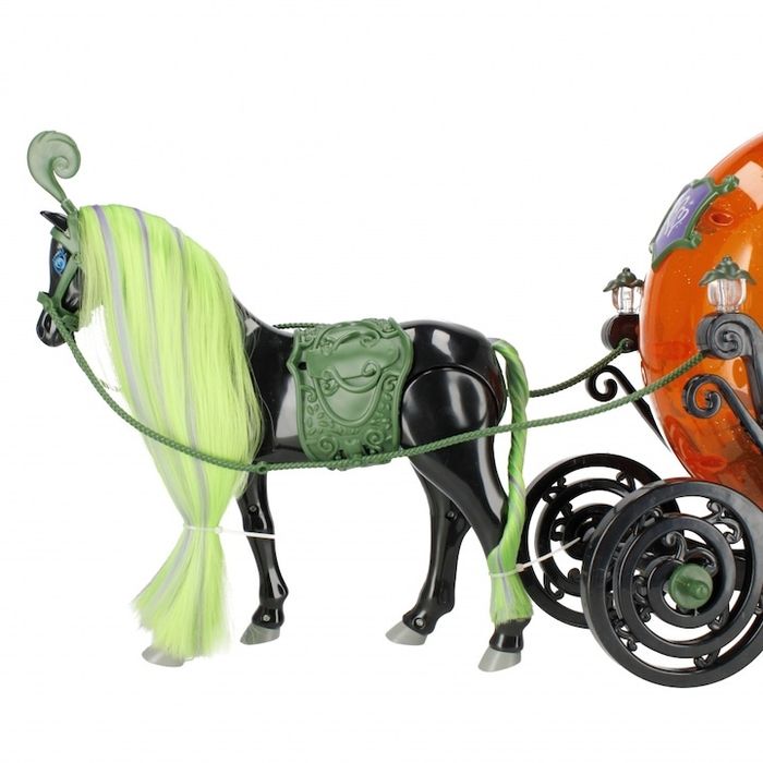 Комплект кукли с количка, многоцветен, 60x34x20см