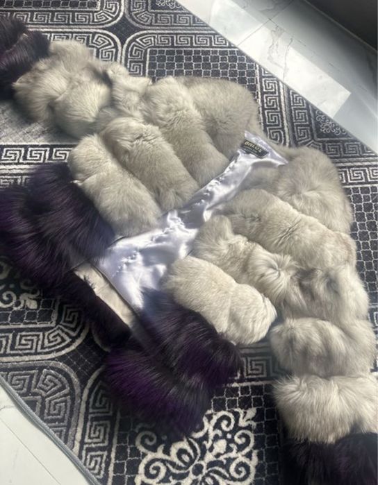 Blana naturala colorata