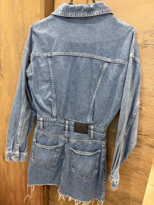 Дънкова рокля BERSHKA