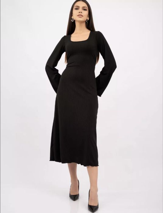 Платье лапша длинное на завязках