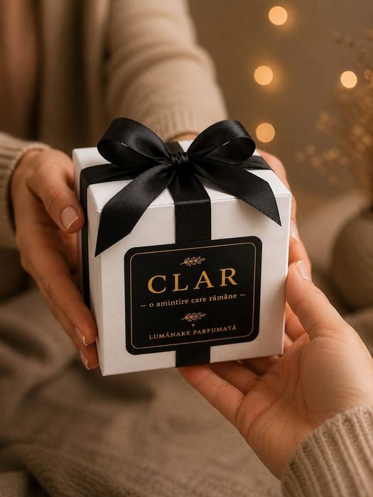 Lumânare personalizată cu nume și mesaj | Cadou pentru soție, mamă