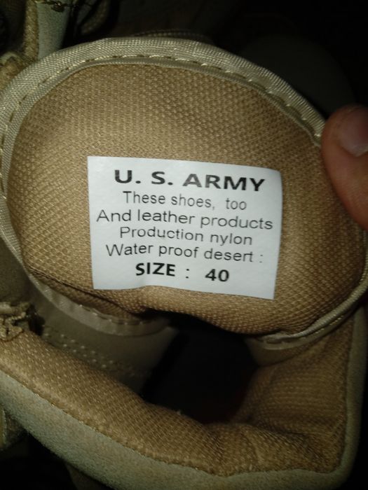 Летние берцы 40 размер