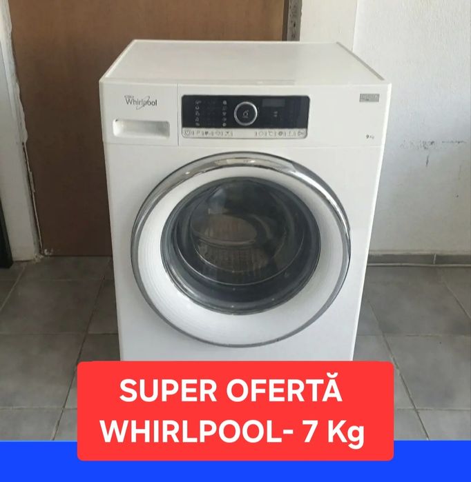 Whirlpool  - 7 kg. Impecabilă.  Import Germania.  Fdlr 70041