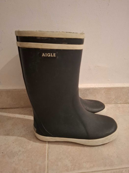 Детски гумени ботуши подплатени размер 31