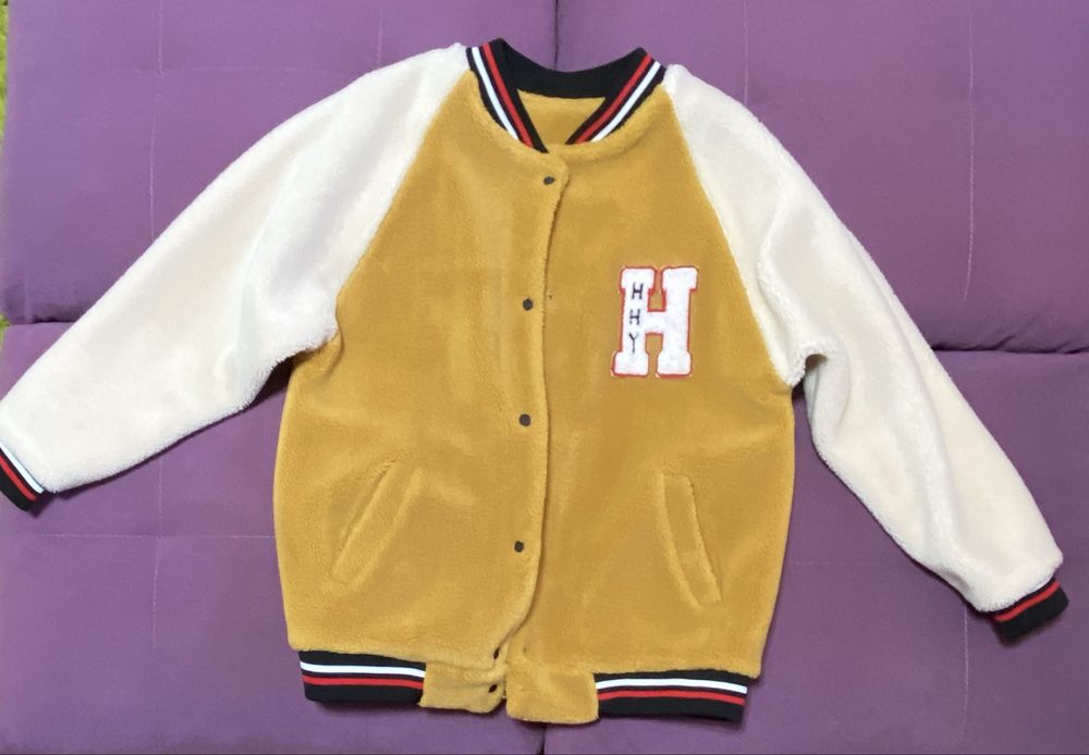 Бомбер демисезонный оверсайз