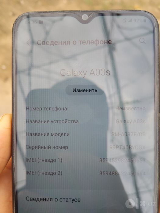 Продам Samsung A 03 я даю гарантию 5 месяцев я могу я спокойно отвечу