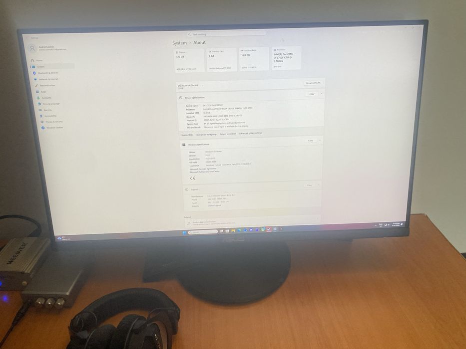 PC Gaming i7+RTX 2060/16 GB RAM/SSD- ruleaza orice joc