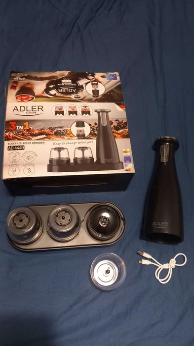 Нова електрическа мелничка за сол, пипер и други