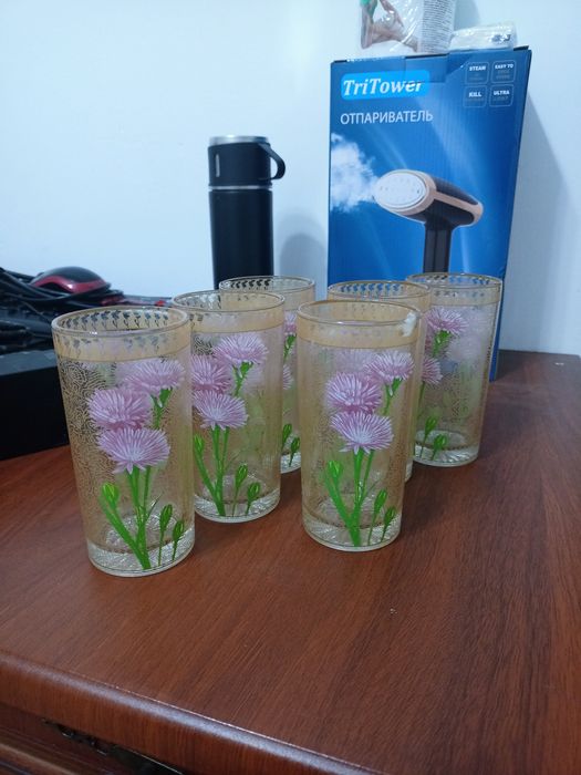 Продам стаканы с рисунком