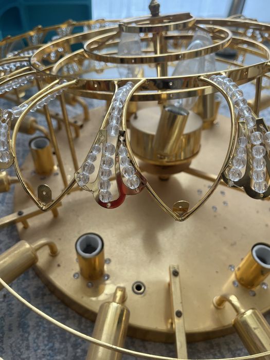 Люстра хоустальная (1*1 большая )