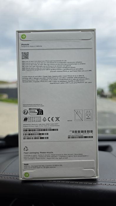 Apple iphone air 256 gb