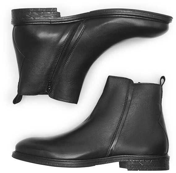 Ghete chelsea premium Jack & Jones 43 piele naturala moale