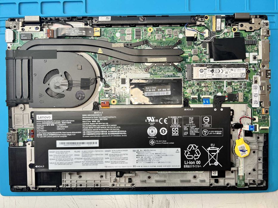Реновиран лаптоп Lenovo ThinkPad T590 15.6" i7-8665U 16GB 510GB NVMe GeForce MX250 батерия 225 мин