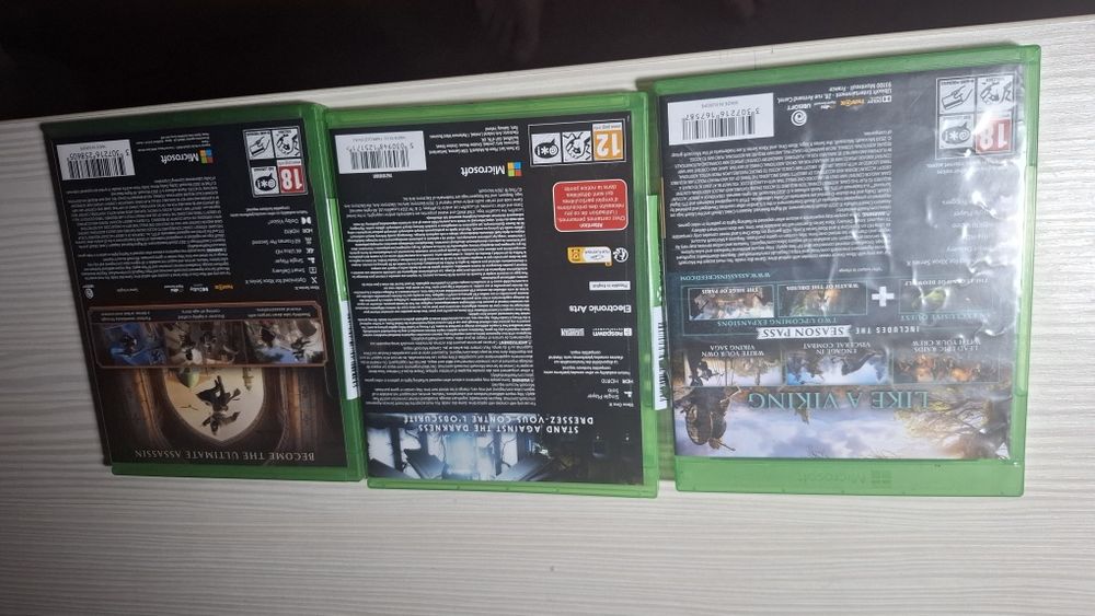 Jocuri Xbox 3 buc
