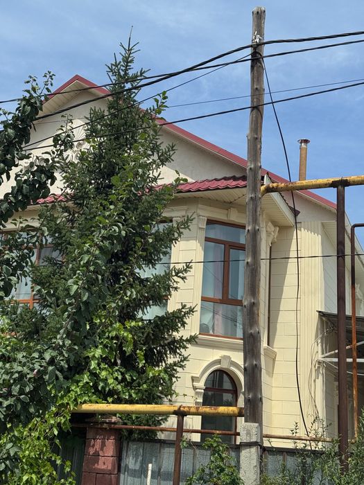 Фасад, термопанели, руст под травертин