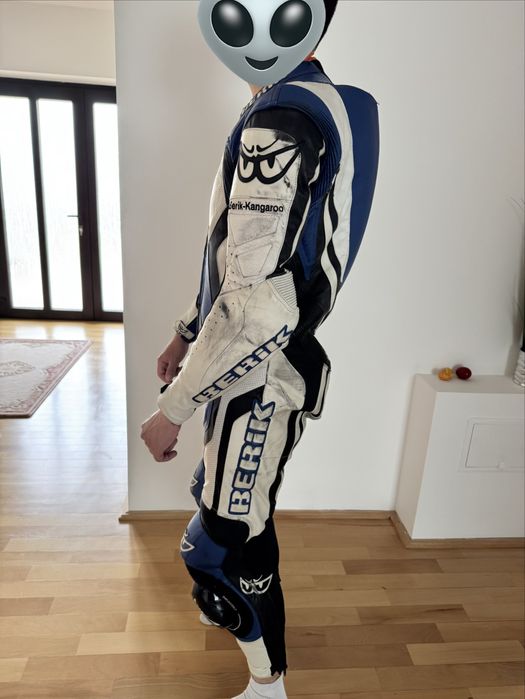Costum/combinezon moto din piele Berik