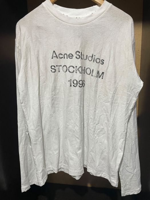 Футболка и Лонг acne studios
