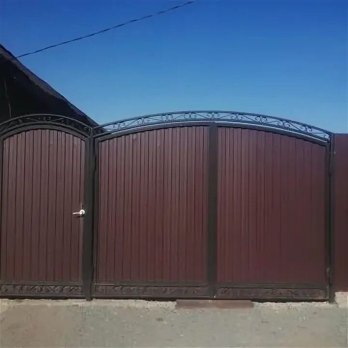 Ворота железные калитка