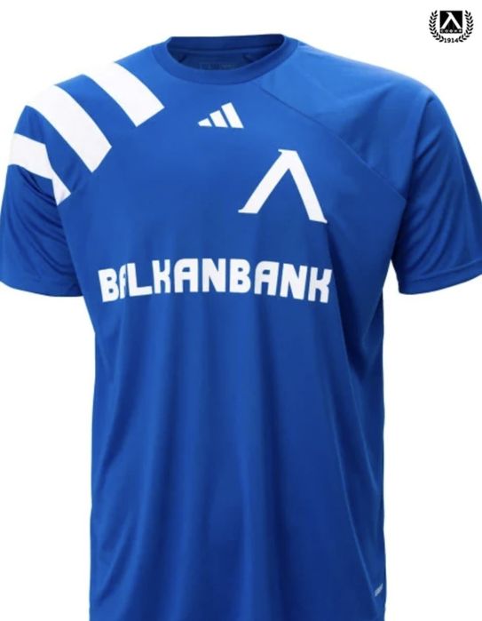 Оригинална мачова футболна тениска фланелка на Левски 1914 София