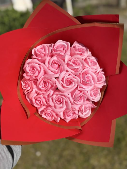 Buchete trandafiri sapun