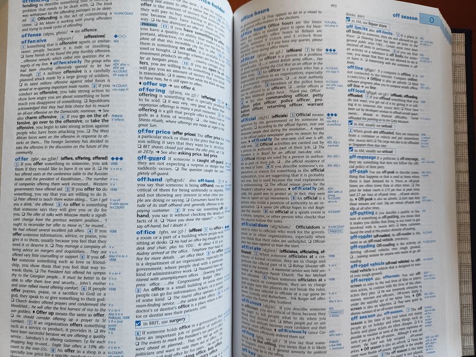 COLINS COBUILD Advanced Learner's  English Dictionari