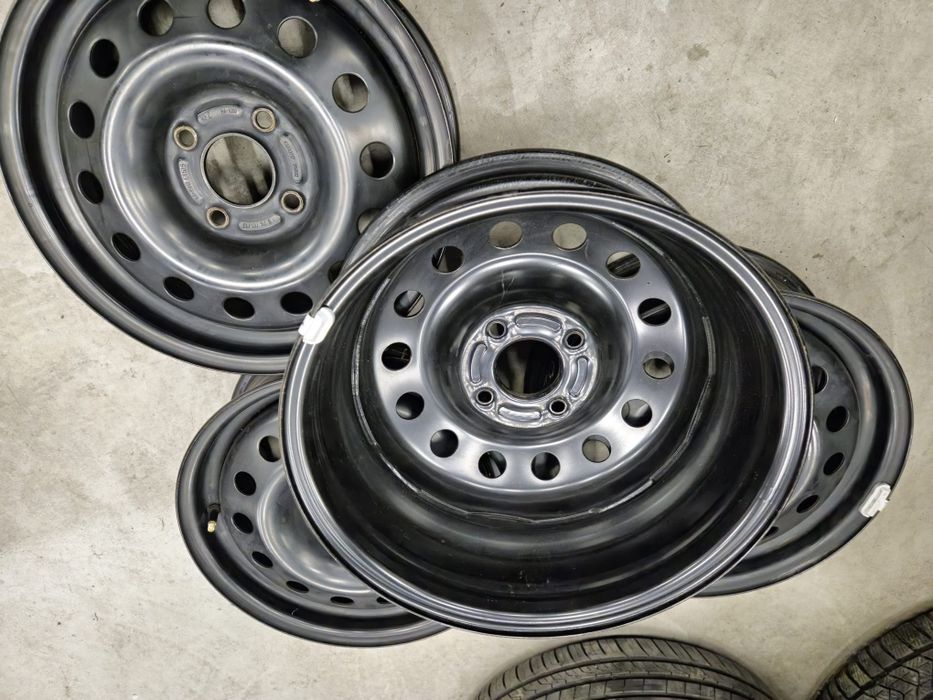 Jante otel 4x108 R15 Ford Fiesta Fusion stare impecabila// ca și noi