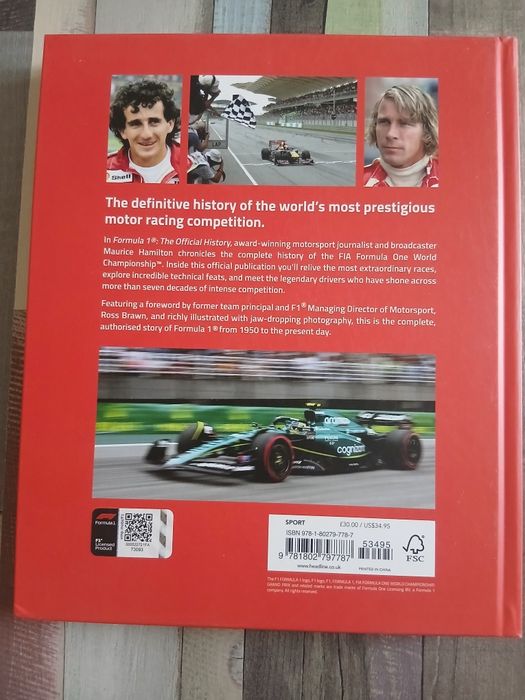 Carte istoria oficiala f1 engleza