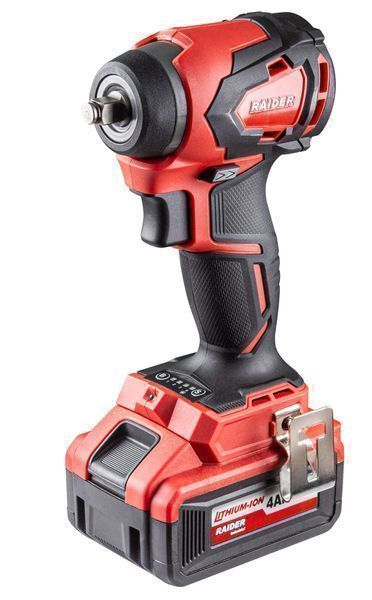 Ударен гайковерт с акумулатор 3/8 1/2 280nm 4ah raider industrial