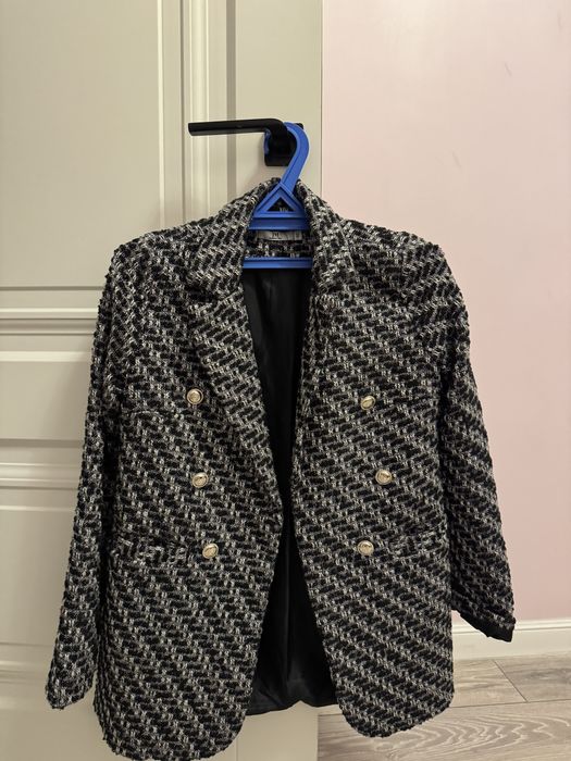 твидовый пиджак женский