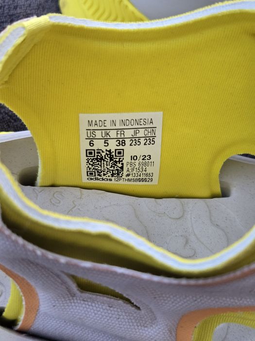 Adidas Stella McCartney оригинални дамски сандалки спортни 38 номер