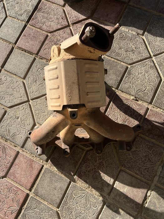 Выпускной коллектор акцент солярис