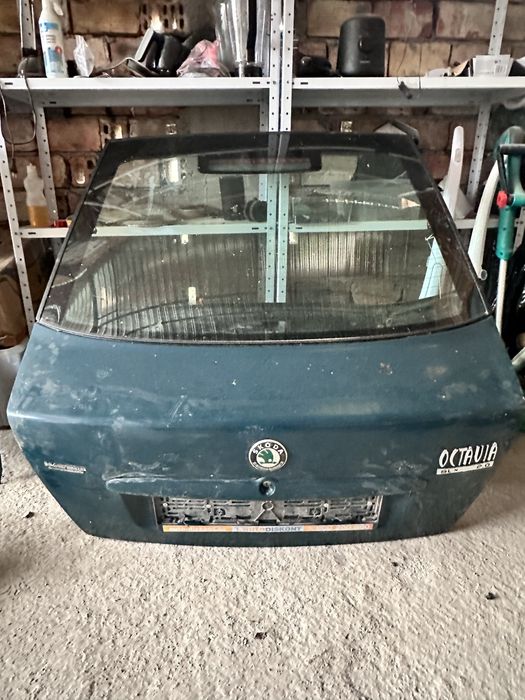 Заден капак Škoda Octavia 1 седан — зелен