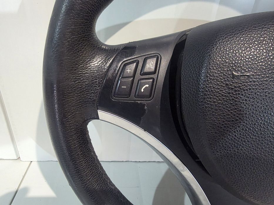 Volan sport BMW E90 E91 E92 E93 E87 E81 piele comenzi airbag