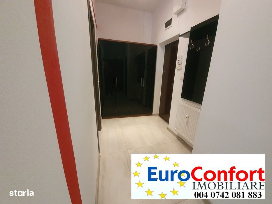 Inchiriez apartament 3 camere Cartier Rezidential Ared Uta, balcon — fotografia 3