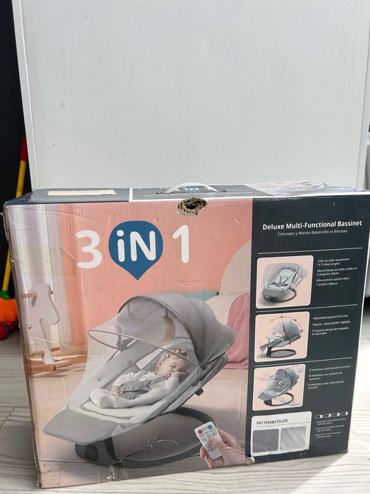 Шезлонг люлька детская