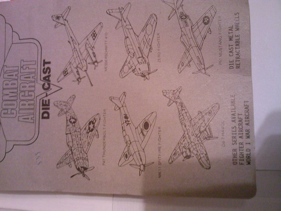 Machete avioane metalice Pionierii Aviatiei Lledo Days Gone, militare