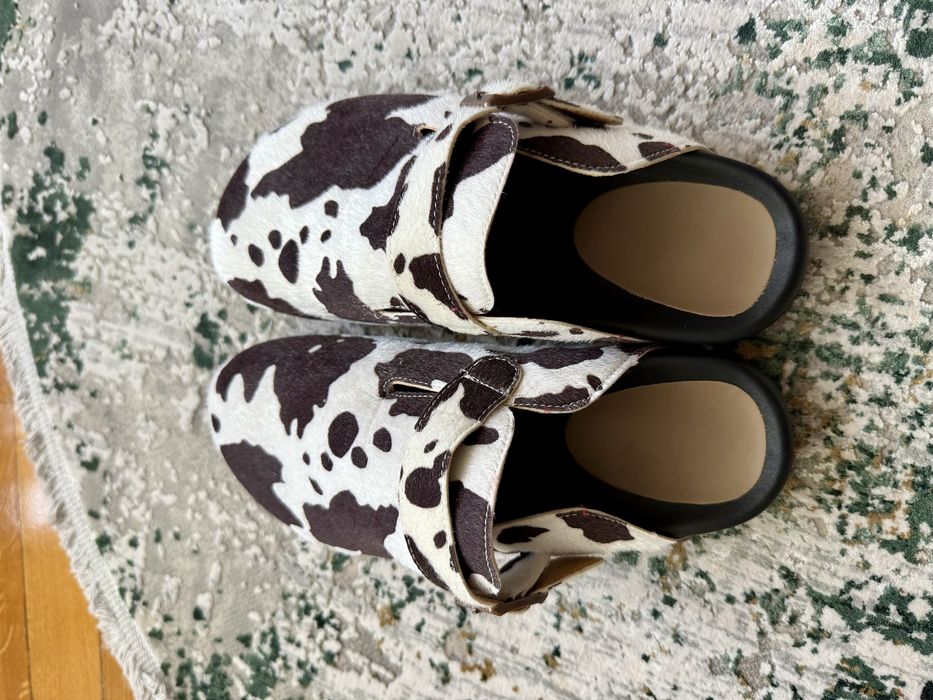 Saboți cow print