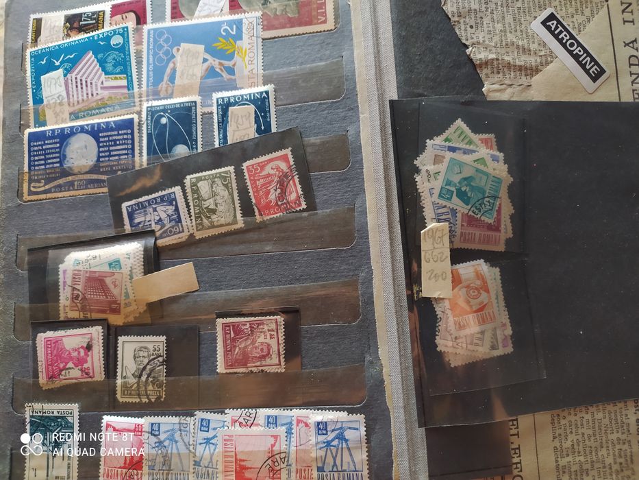 am o colecție foarte frumuasa de timbre din anul 1900 in sus