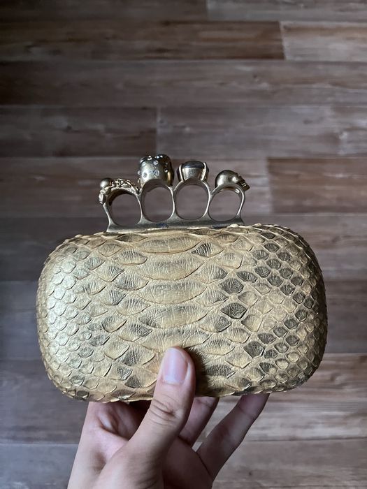 Сумка Клатч в стиле Alexander McQueen Knuckle Duster