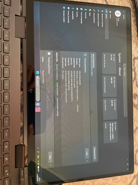HP enwy 13 dyum Ryzen 5 512Gb
