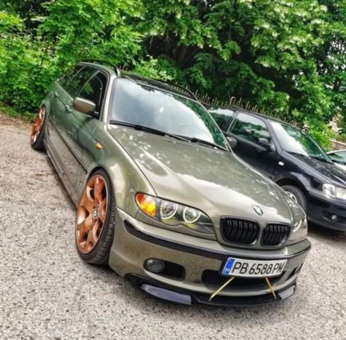 Сплитери за bmw e46 с Mtex предна броня