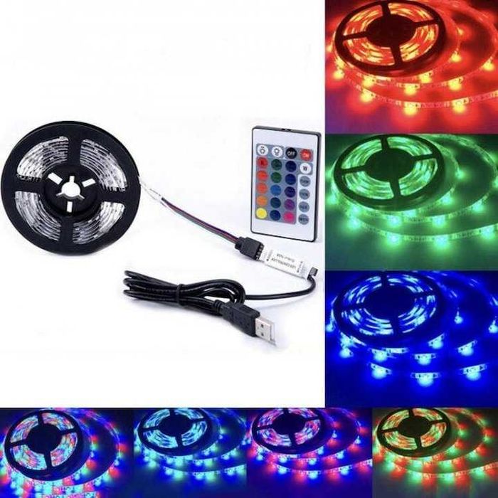 LED лента с дистанционно управление 2м многоцветна DT20