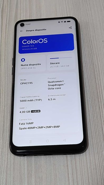 OPPO A54 5G - Amanet Saga
