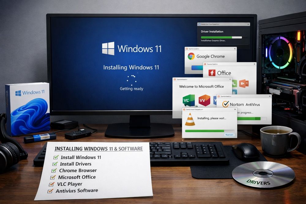 Instalare  si optimizare WINDOWS 10/11