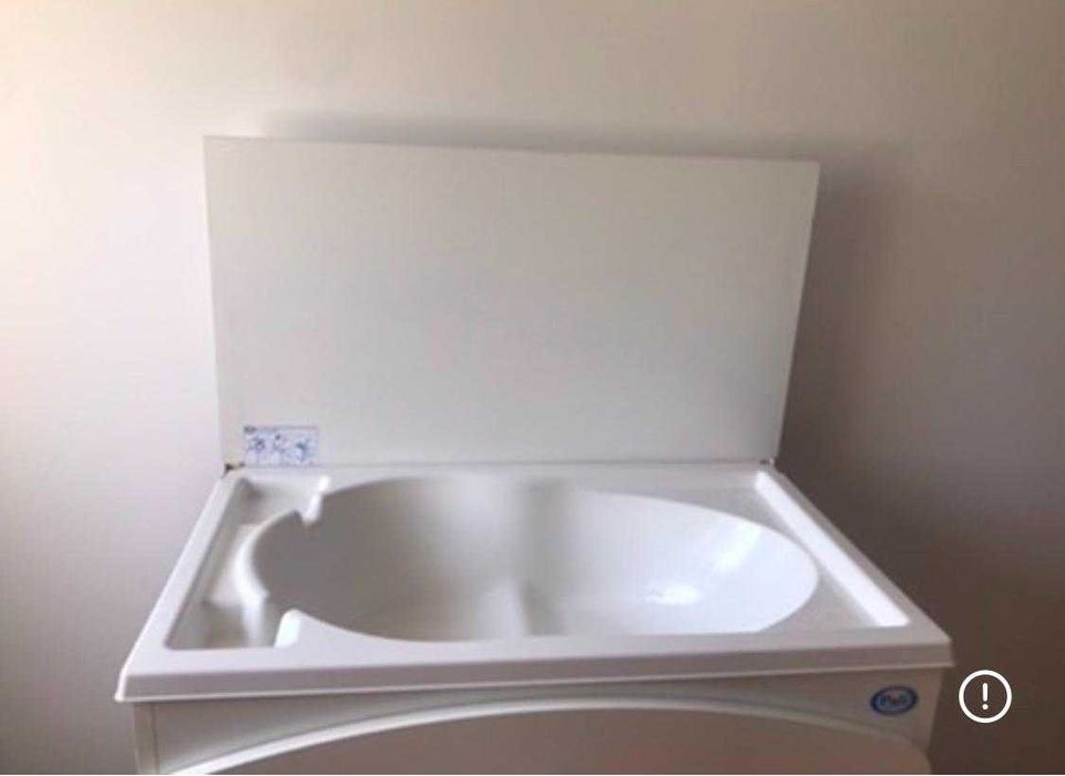 Comoda bebe PALI ITALIA Alb 3 Setare Cadita Detasabila  Masuta Infasat