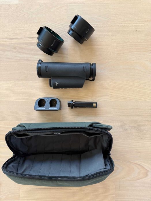 Camera cu termoviziune Swarovski tm35 -mod clip-on luneta + observatie