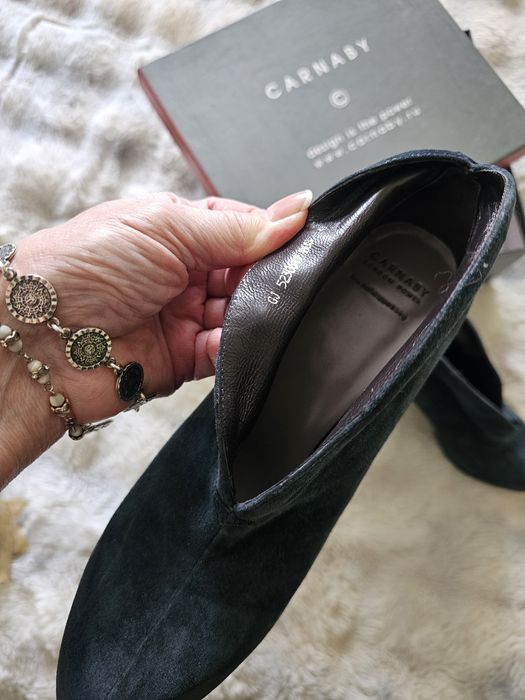 Ботильоны замшевые,CARNABY