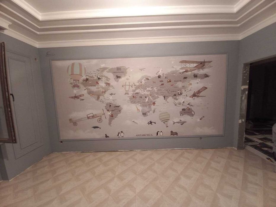 Бесшовные 3D фотообои