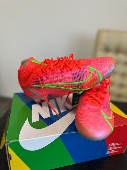 Nike Mercurial Superfly 8 Elite FG Bright Crimson Indigo Burst Unisex